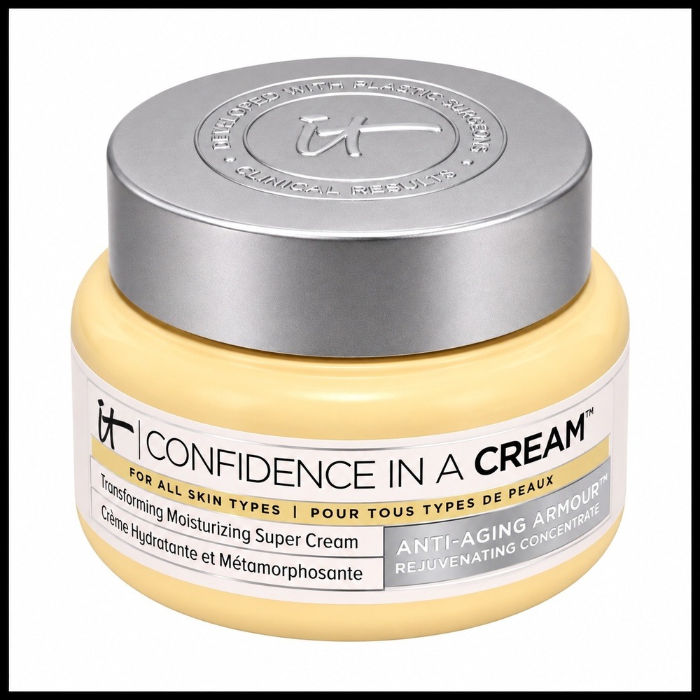 IT Cosmetics Confidence in a Cream Anti-Aging Moisturizer 2oz 60ml All Skin Type